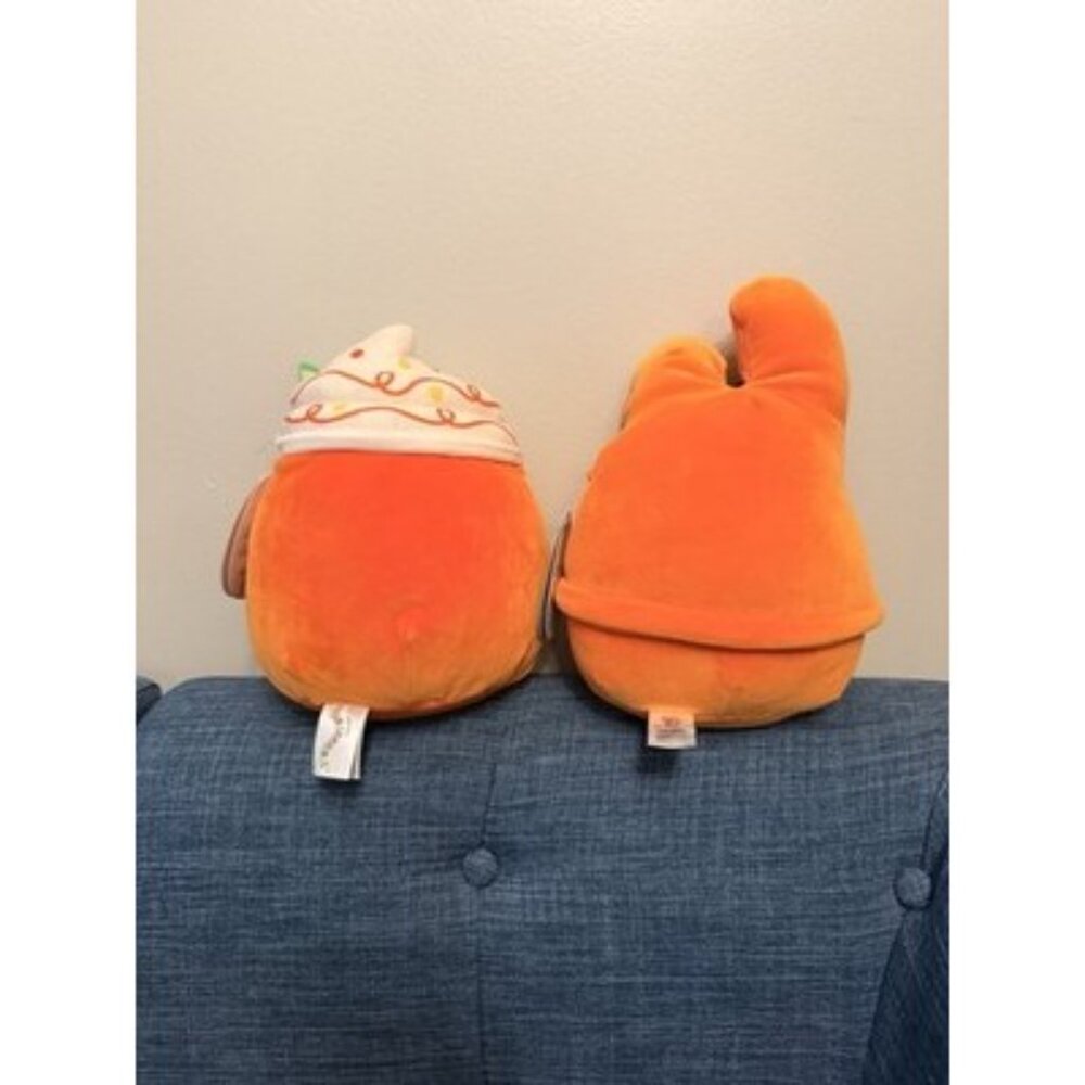 NWT Halloween Squishmallows 8" Lester The‎ Pumpkin Latte & Hello Kitty My Melody - Picture 2 of 12